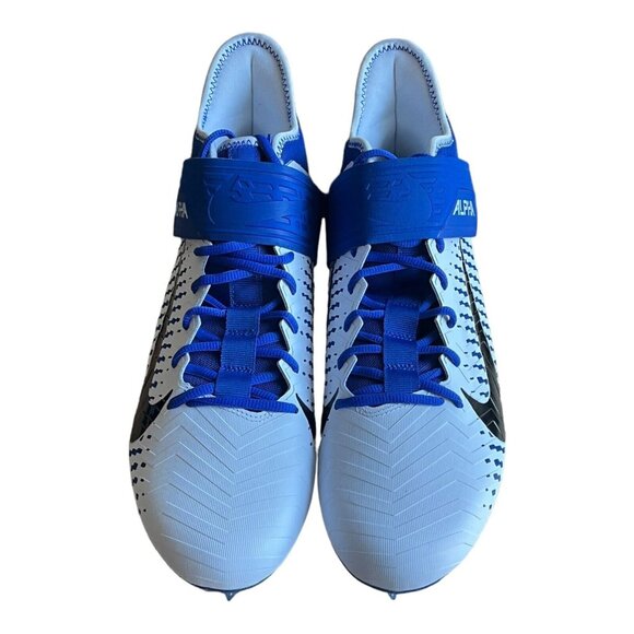 Nike Alpha Menace Pro 2 Mid Football Cleats Team Royal Size 12 BV3945-101 - Picture 3 of 9